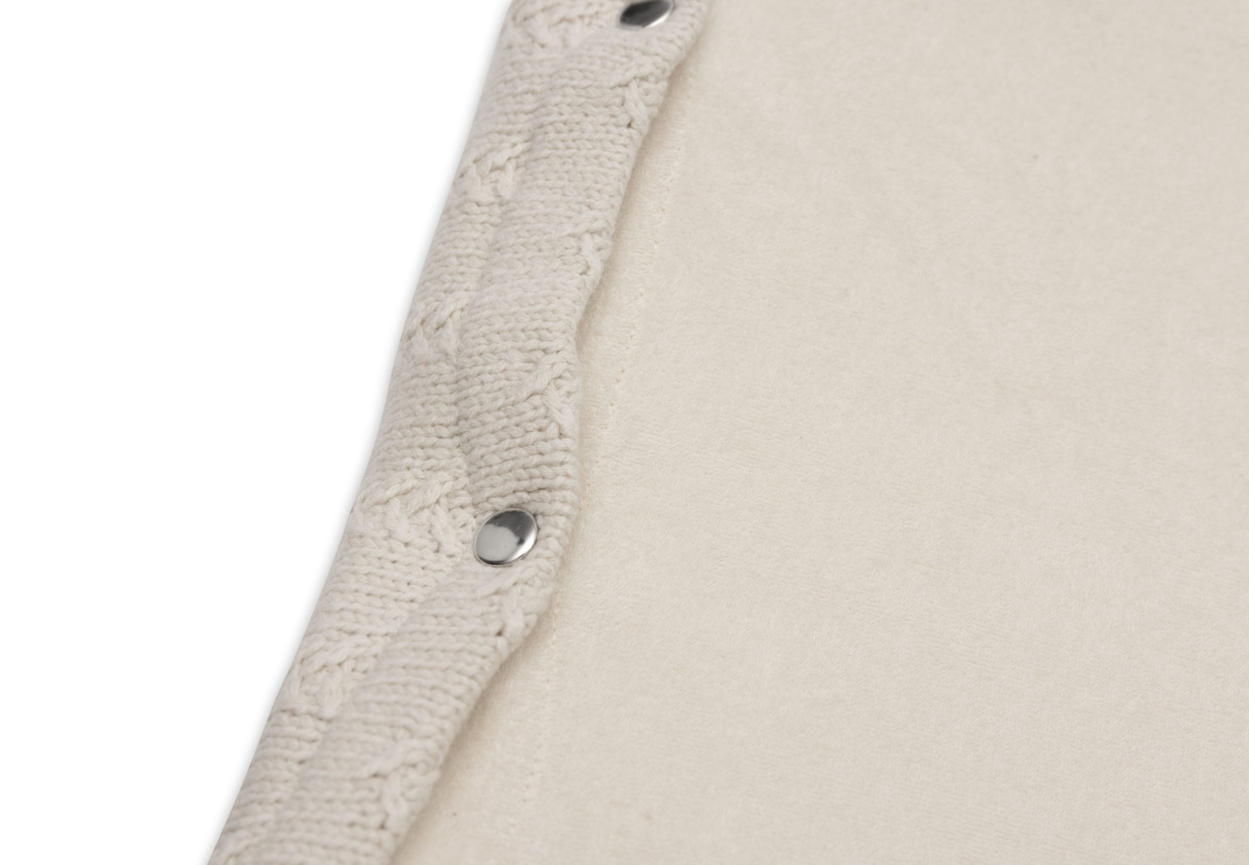 Aankleedkussenhoes 50x70cm Grain Knit Oatmeal detail