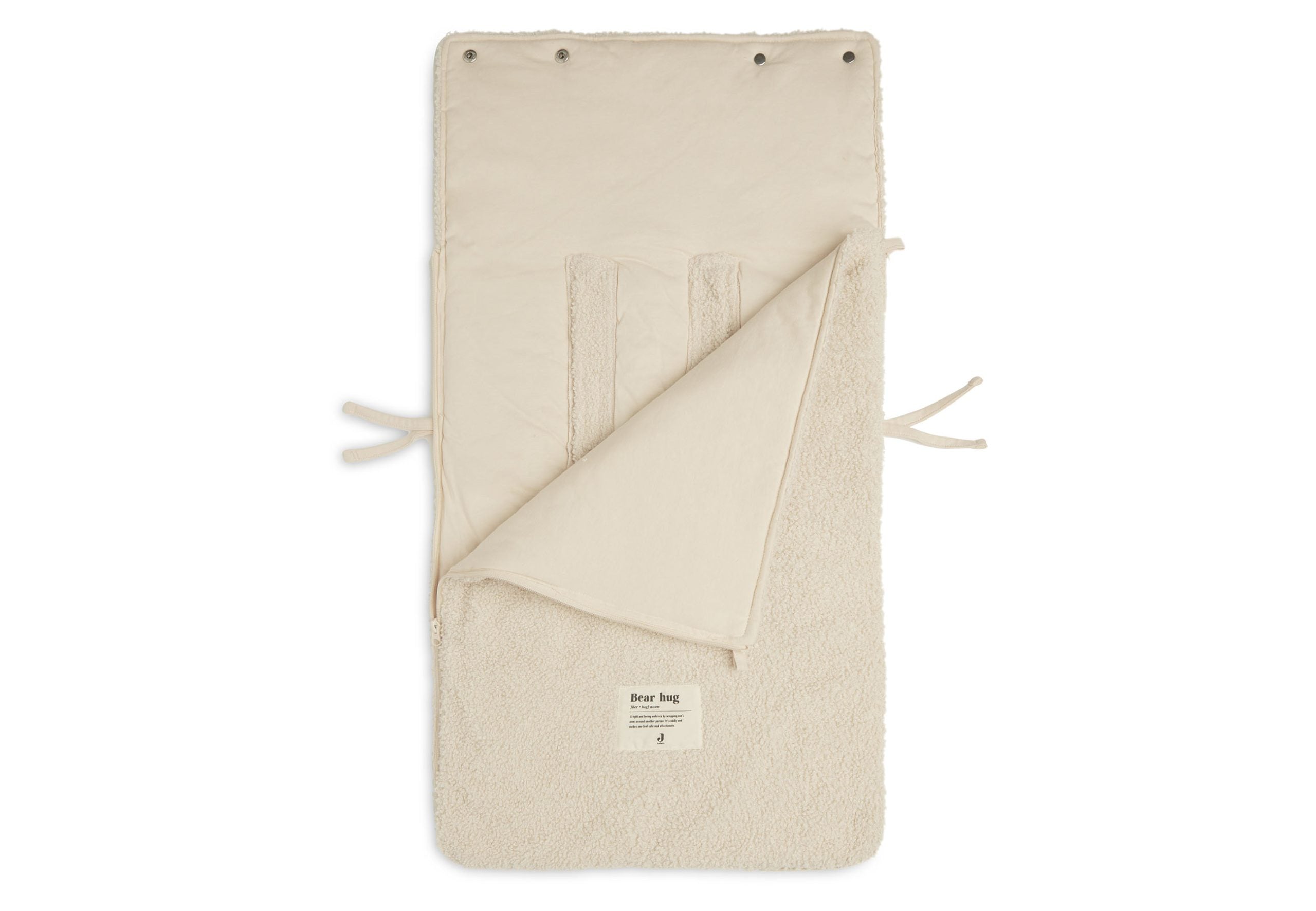 Jollein Voetenzak Boucle - Naturel