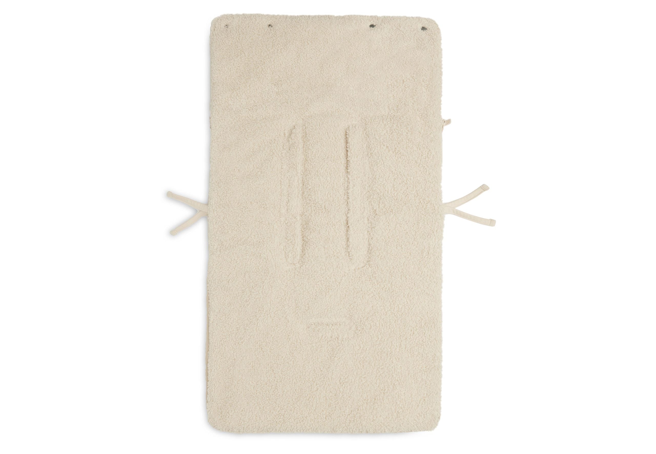 Jollein Voetenzak groep 0+ 3/5 punts Boucle - Naturel