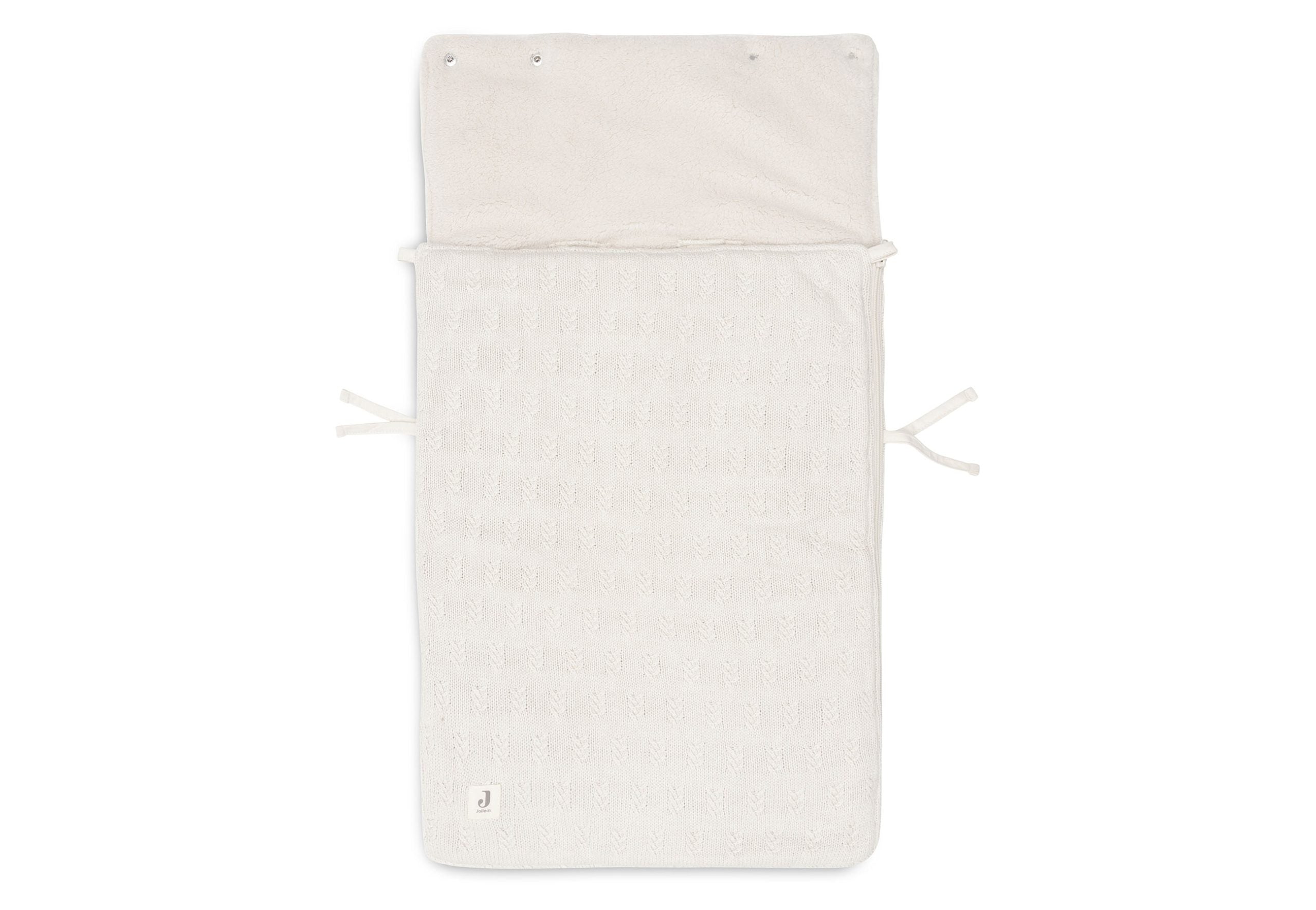 Voetenzak Grain Knit - Oatmeal