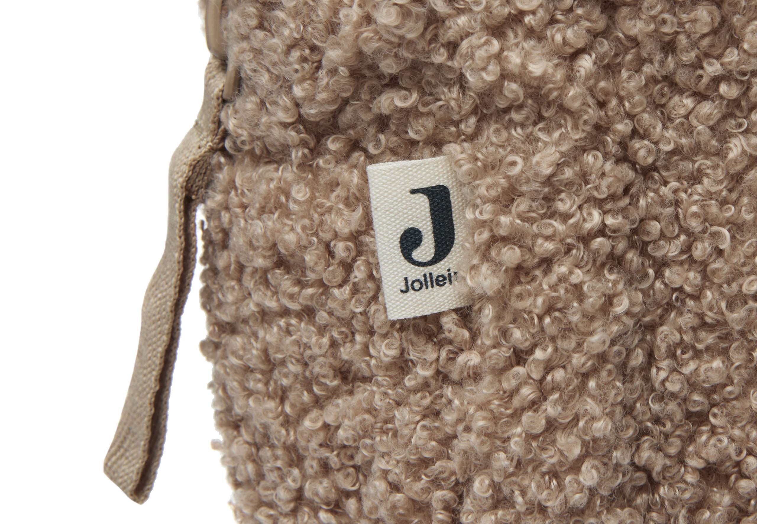 Jollein etui boucle teddy biscuit
