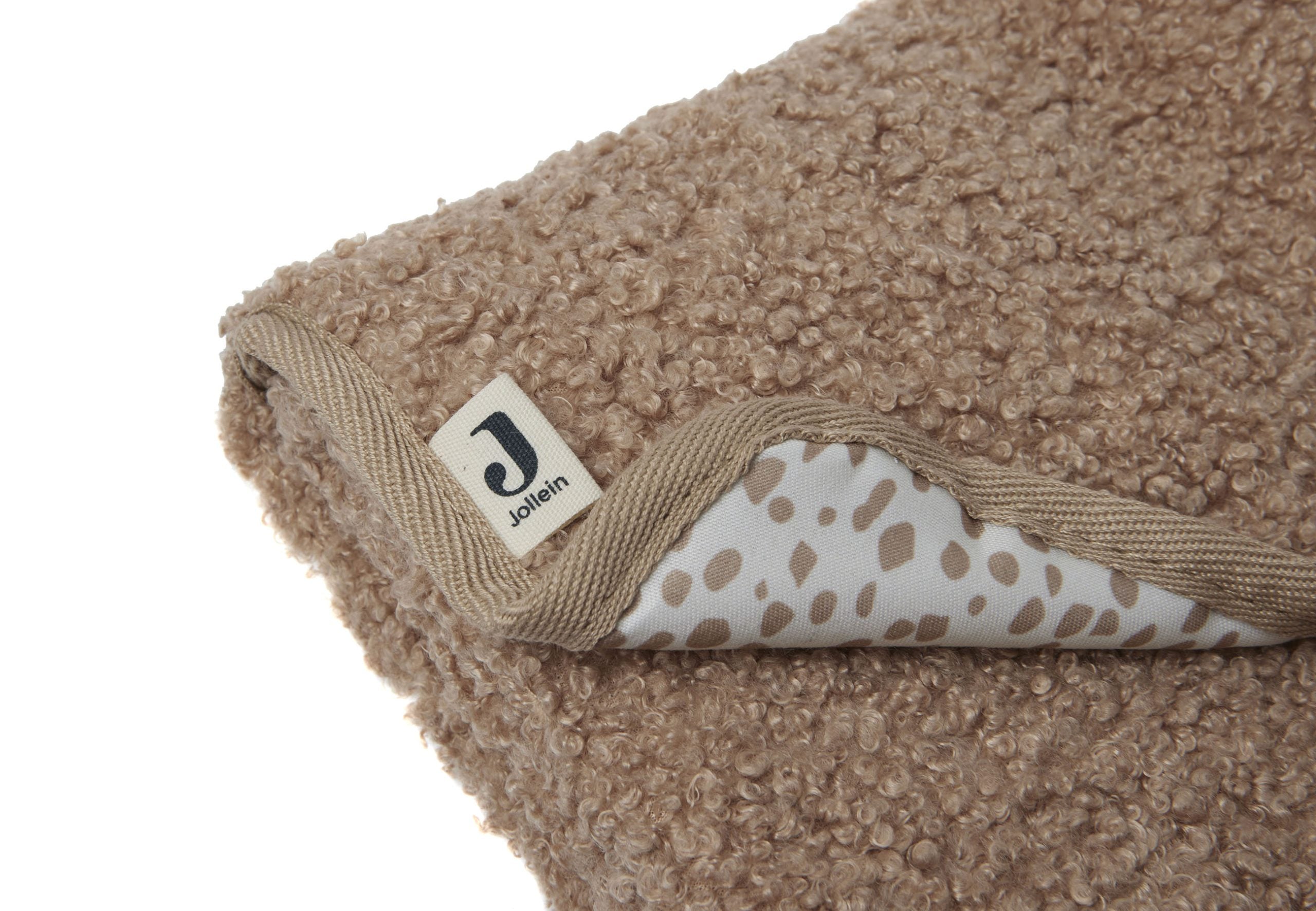 Jollein verschoonmat boucle teddy biscuit