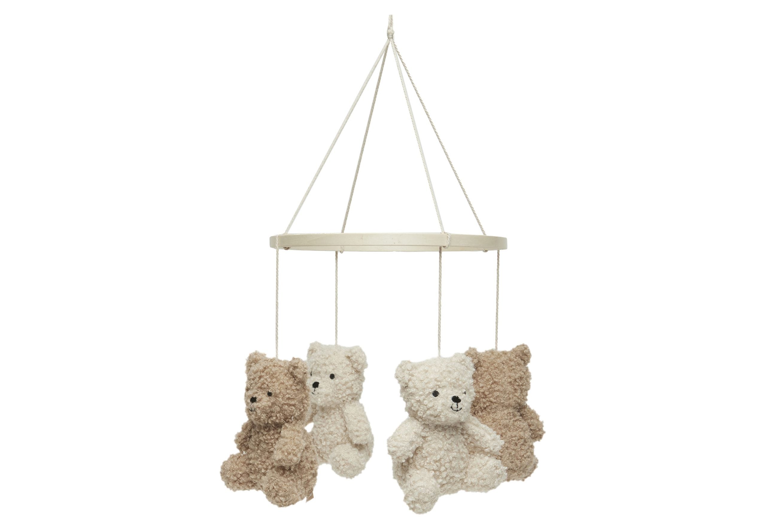 Jollein Baby Mobiel Teddy Bear Naturel/Biscuit
