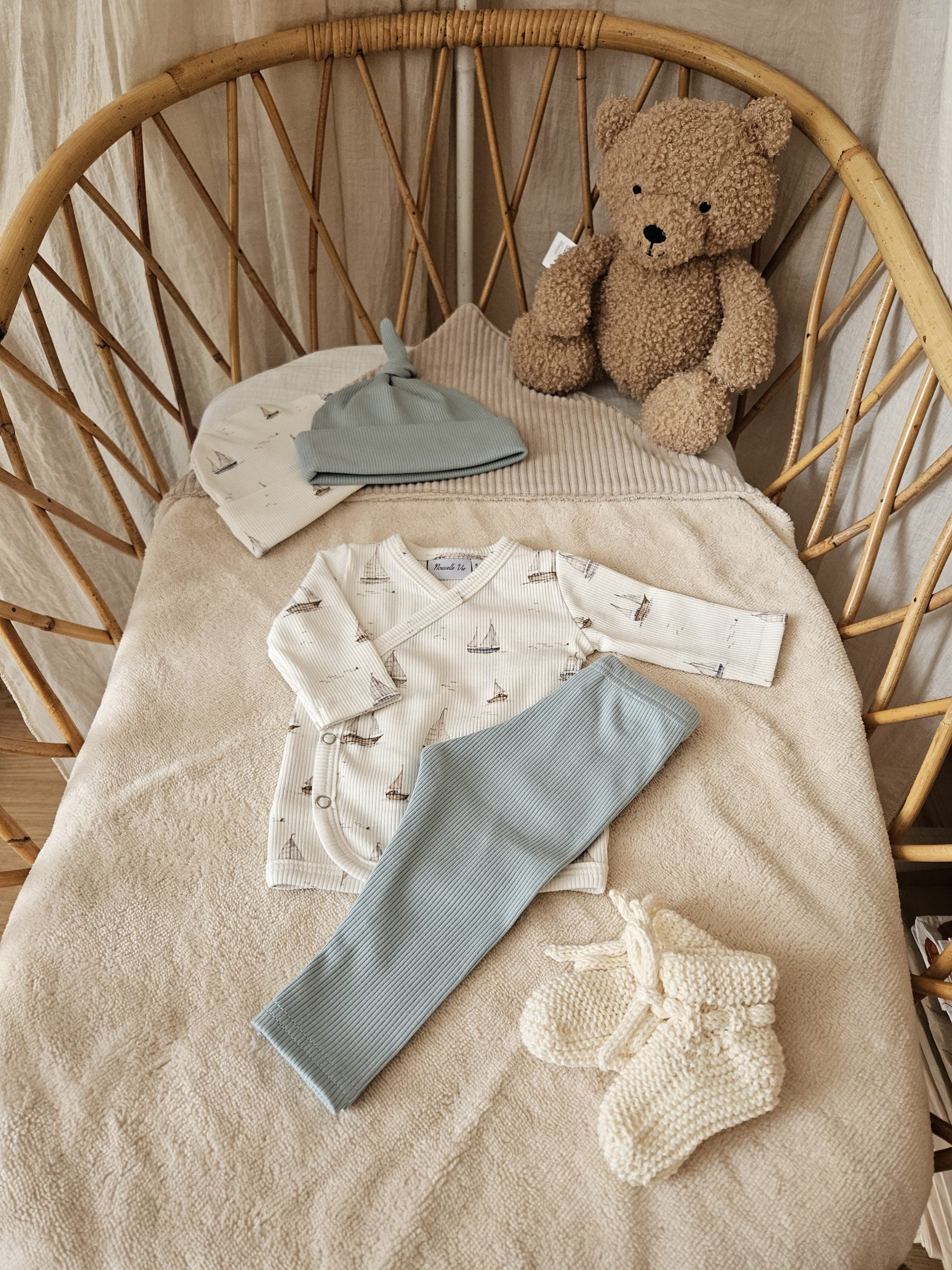 Overslagshirtje zeilbootjes