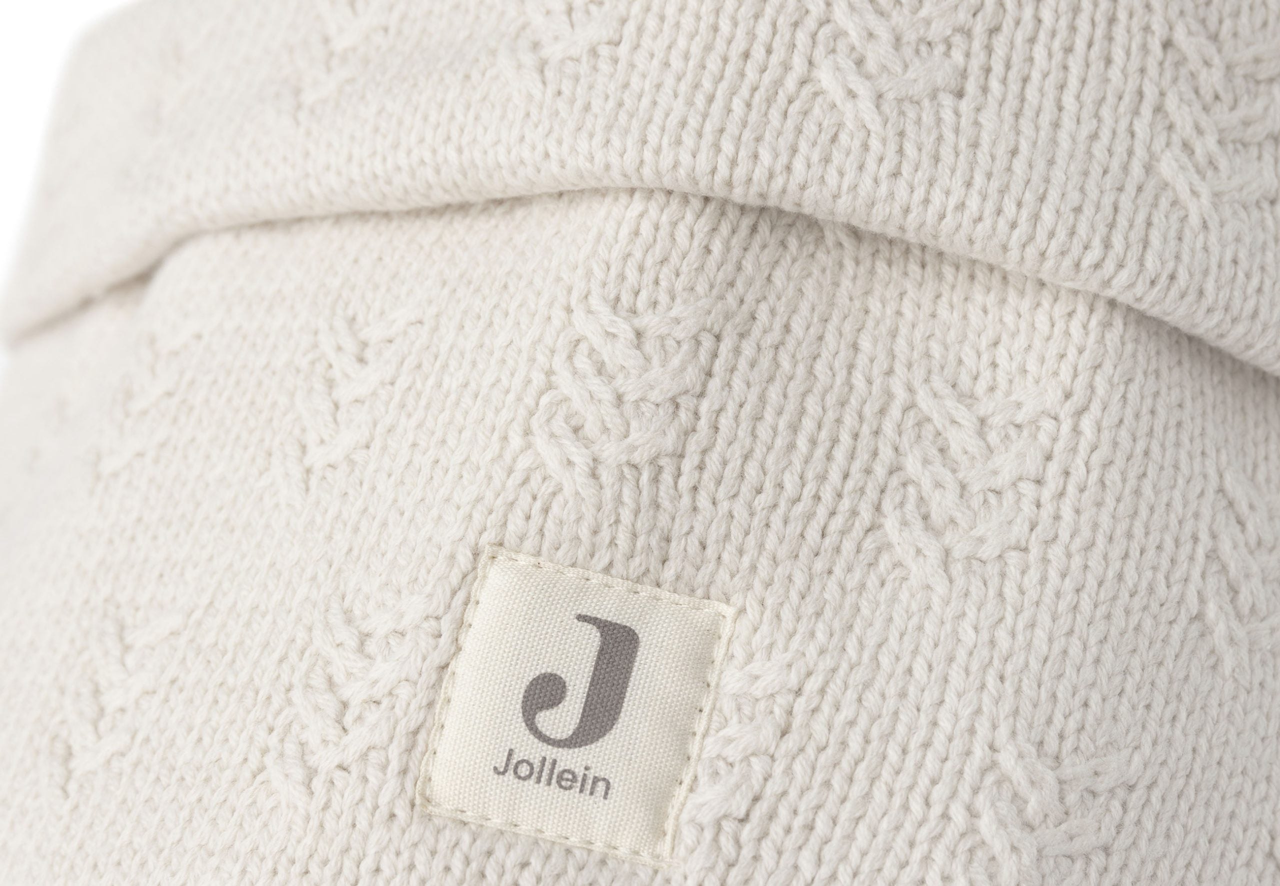 Commodemandje Grain Knit Oatmeal detail