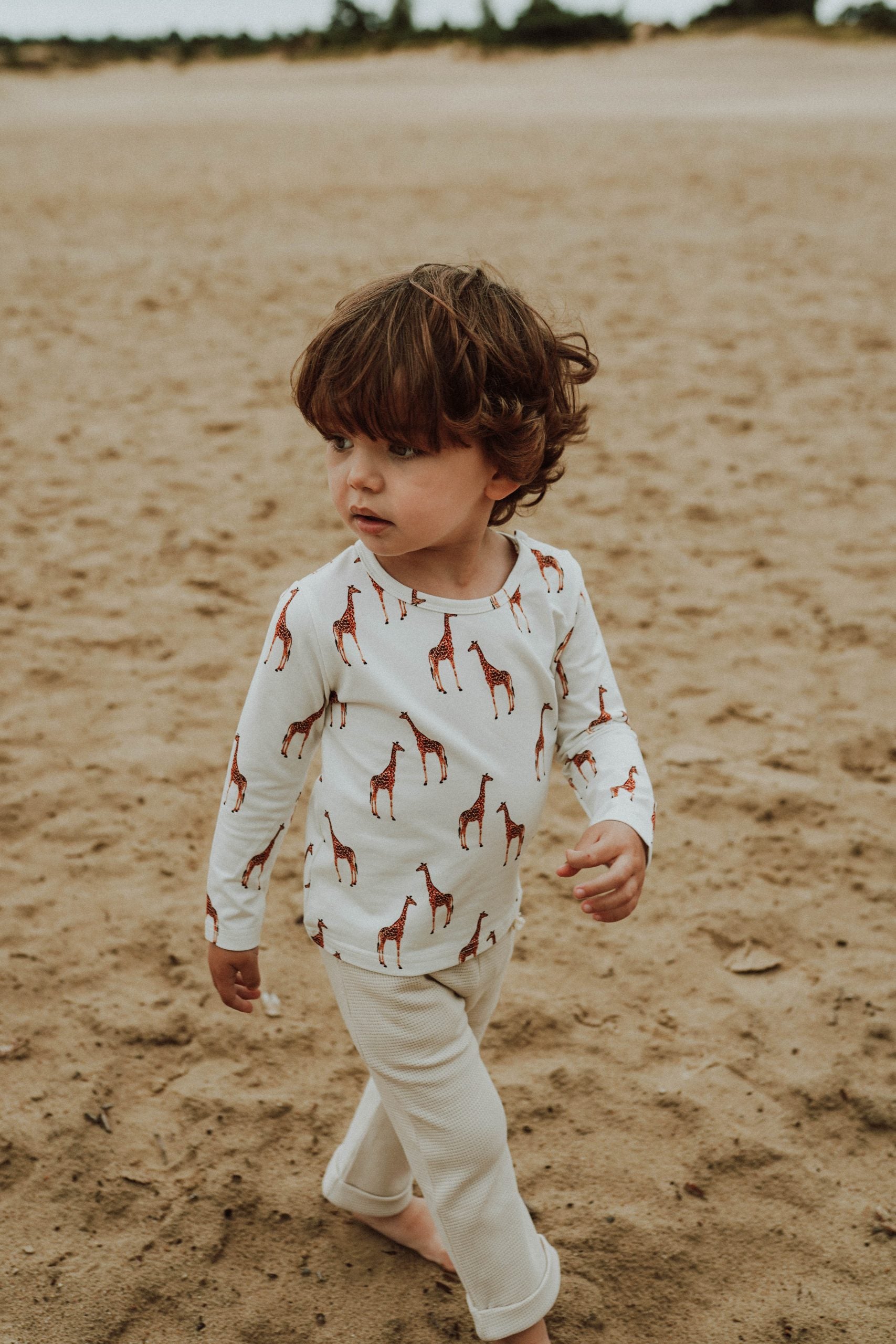 Longsleeve Girafjes
