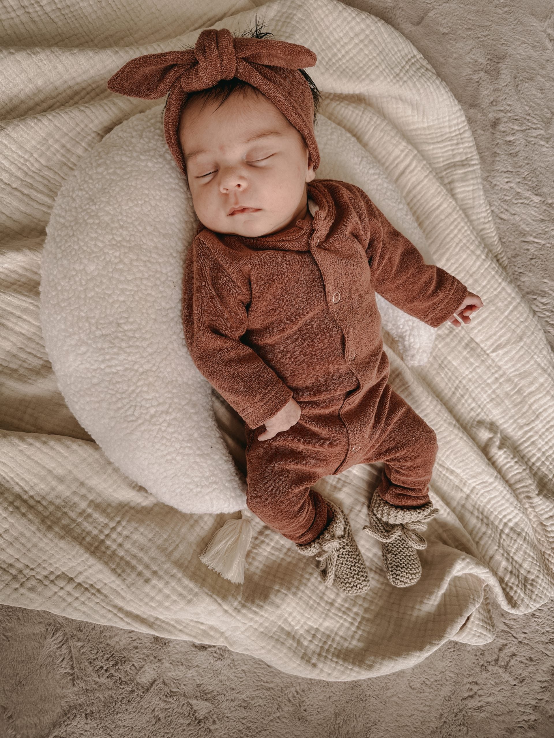 Boxpakje badstof kleiroze