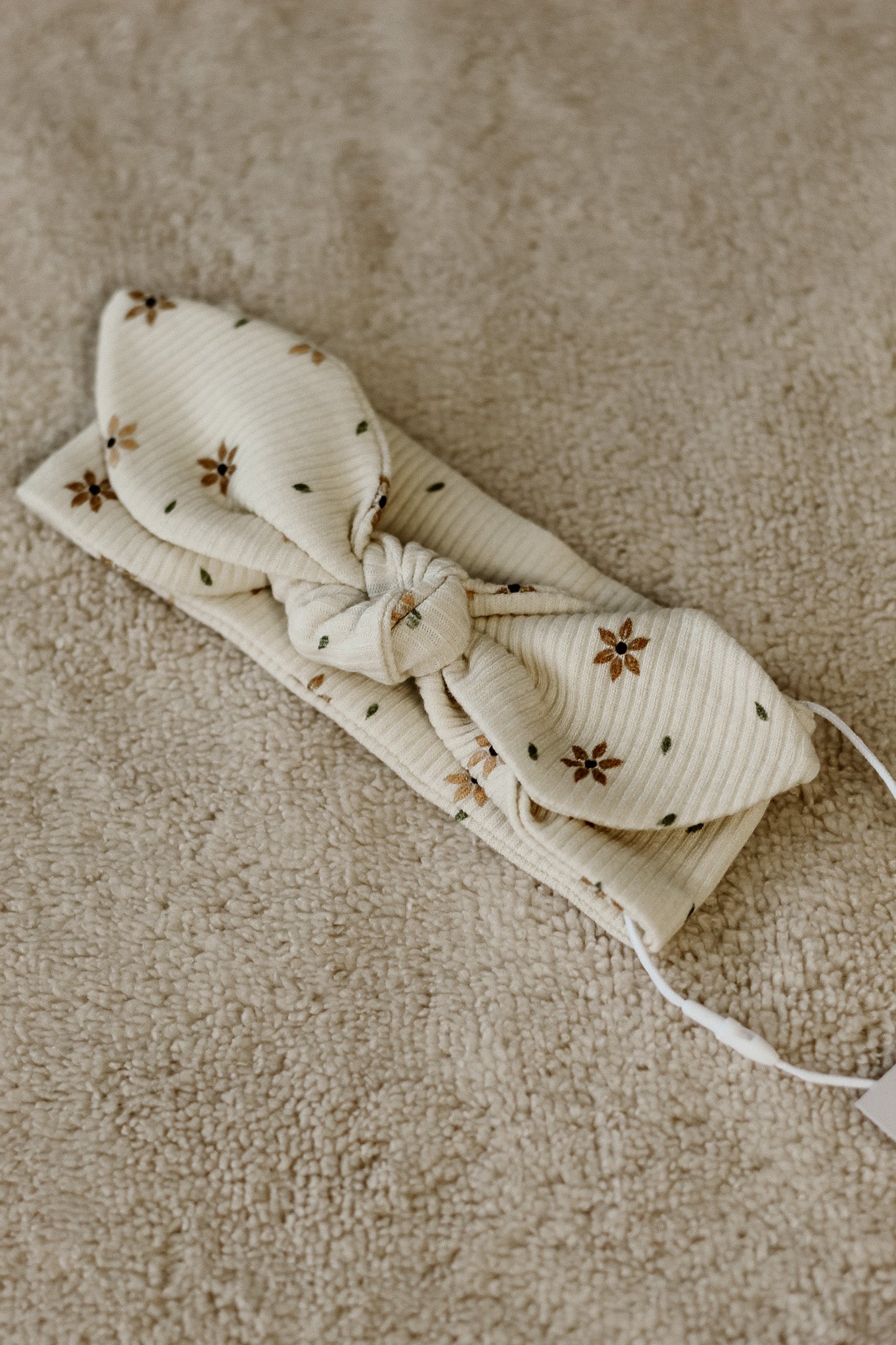 Haarbandje little flower naturel