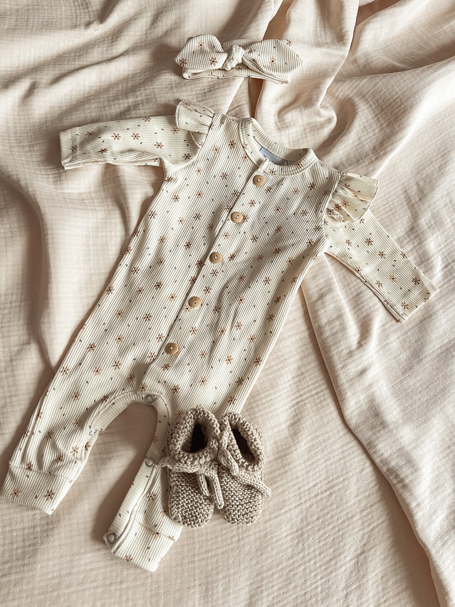 Boxpakje little flower naturel