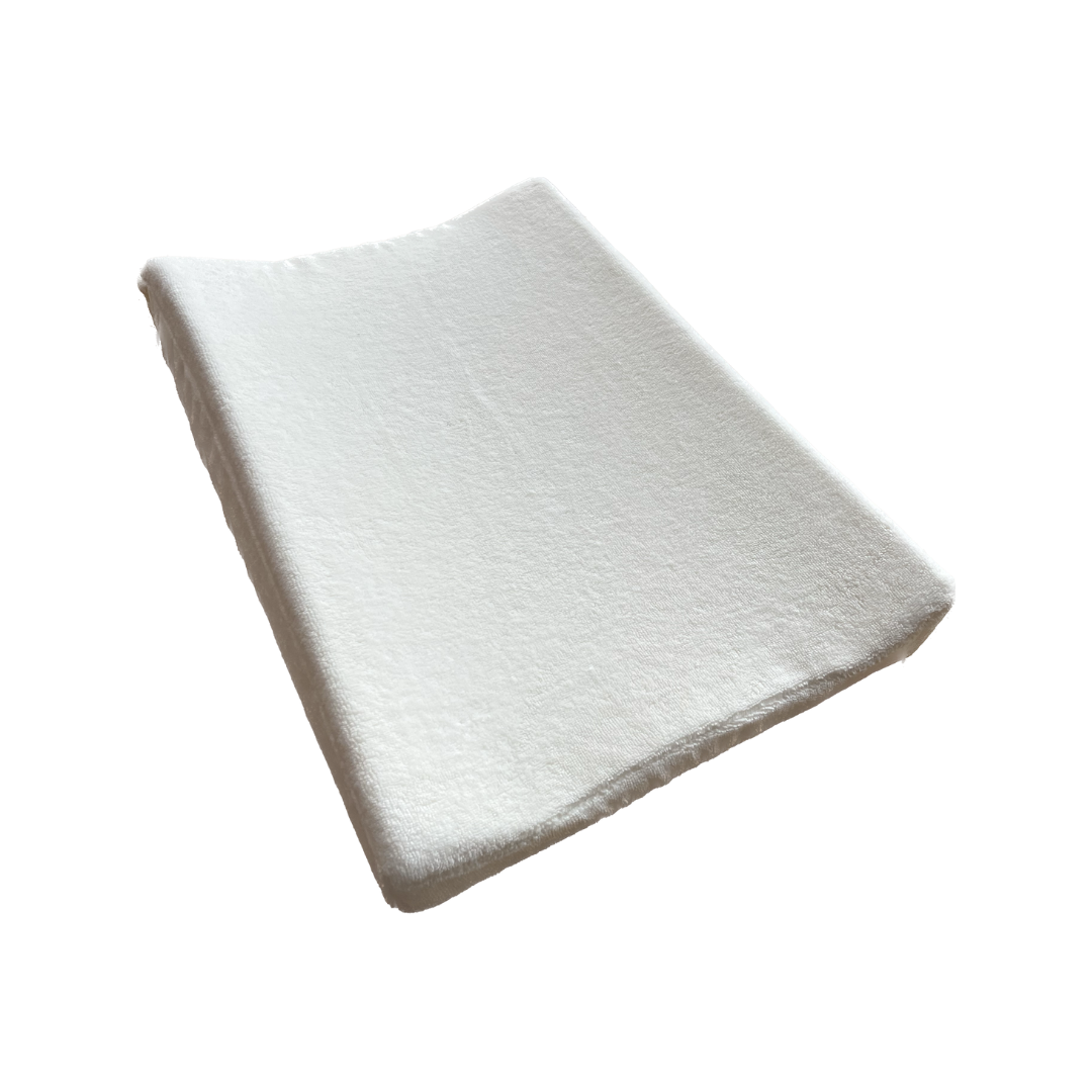 Aankleedkussenhoes bamboo fleece ecru