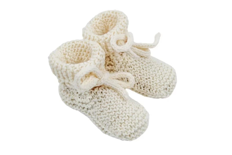 Slofjes gebroken wit