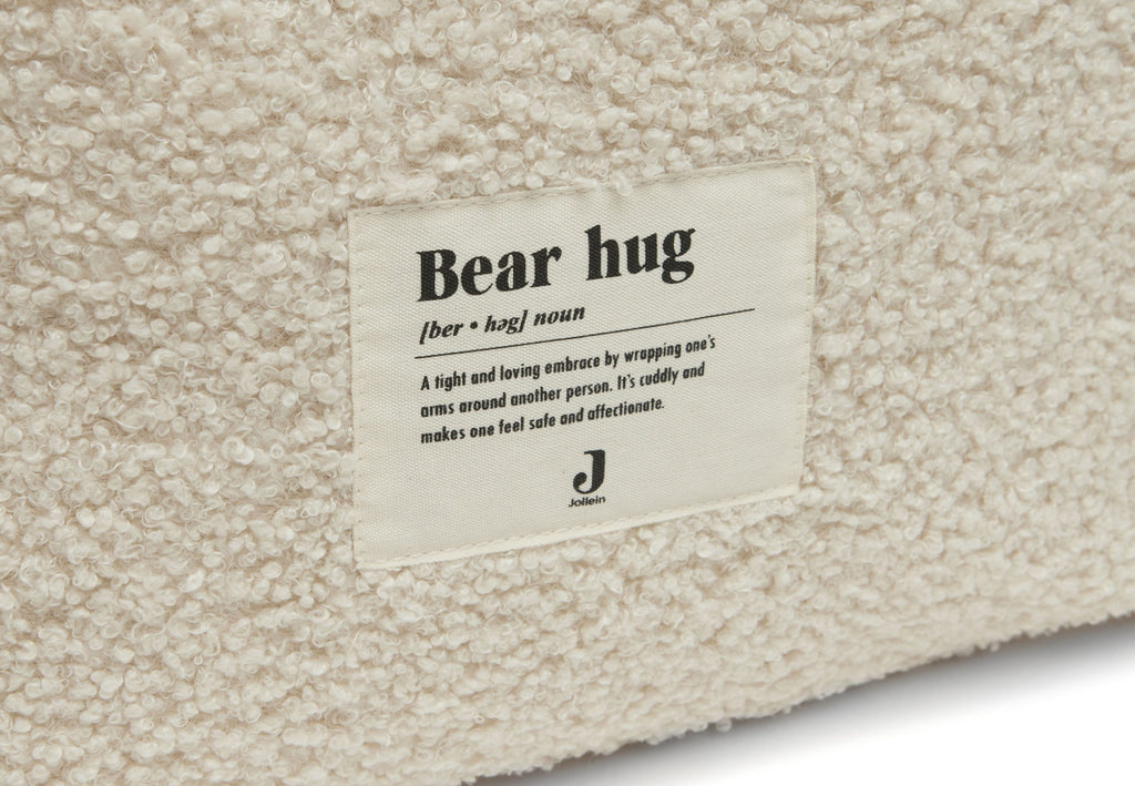 Jollein Boxopbergzak Boucle Naturel detail