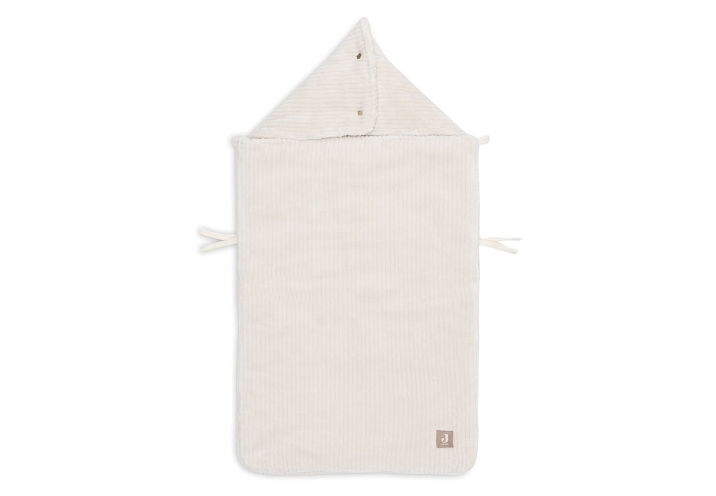 Voetenzak cloudy rib oatmeal