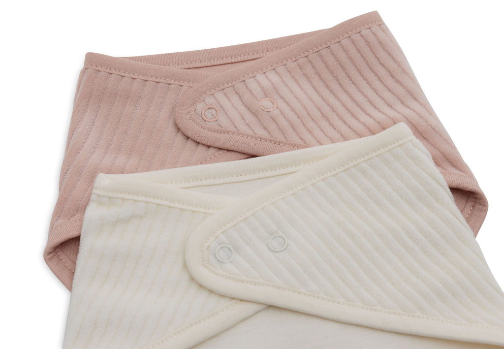 Slab Bandana Velvet Rib Wild Rose/Ivory (2pack) detail