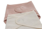 Slab Bandana Velvet Rib Wild Rose/Ivory (2pack) detail