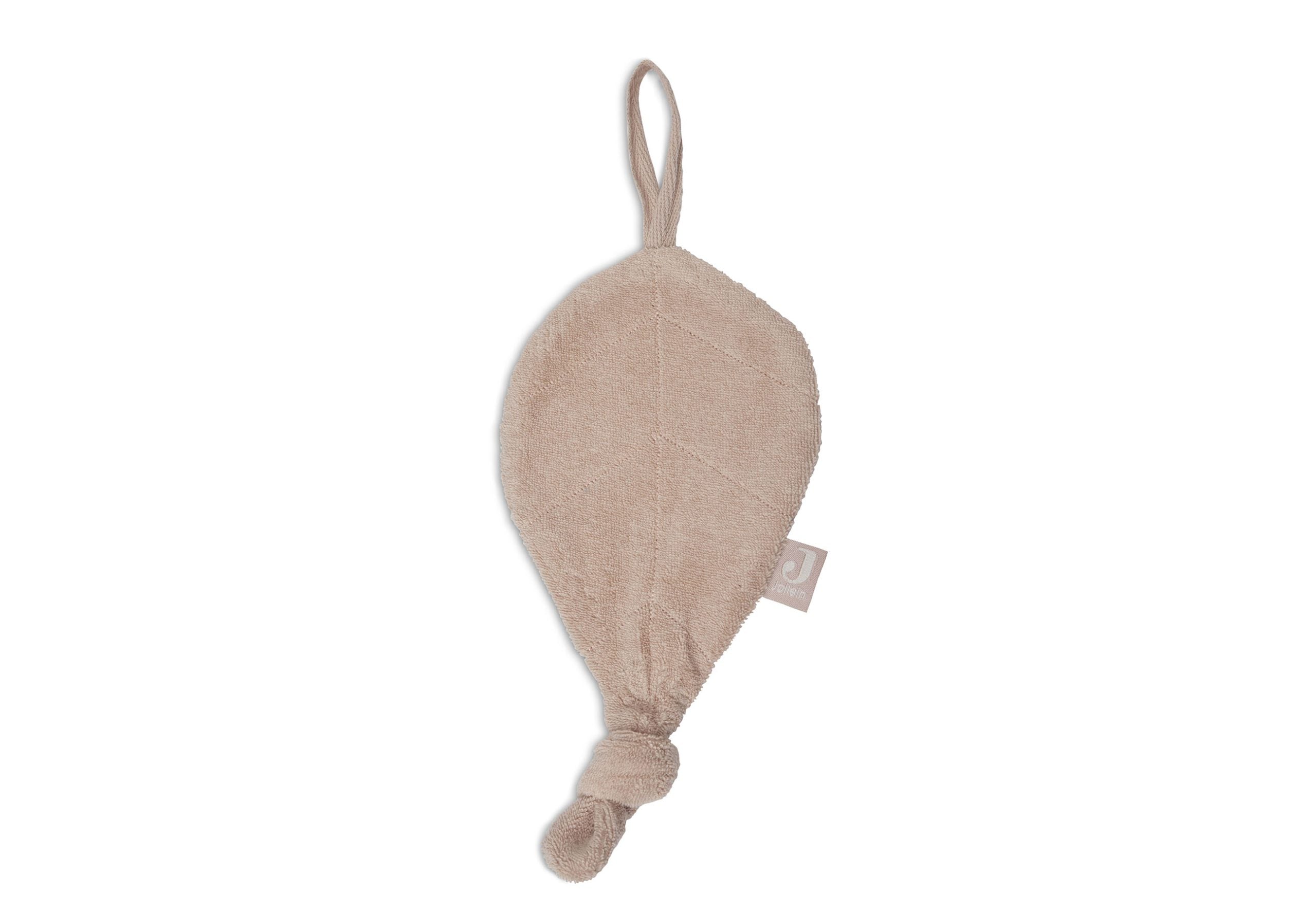 Speendoekje leaf pale pink