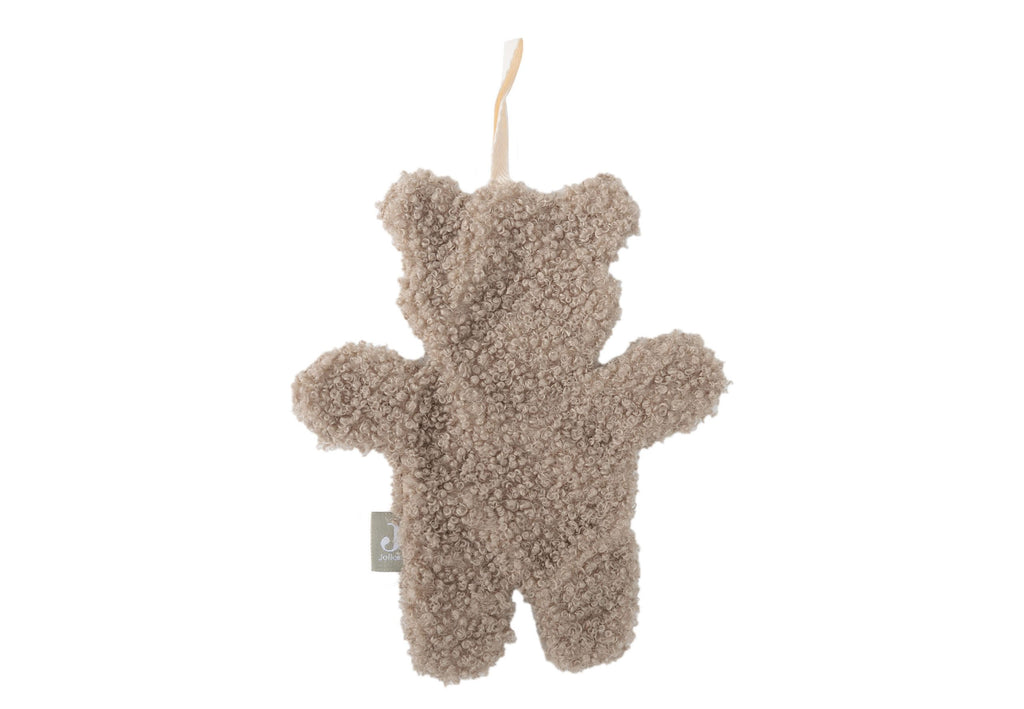 Speendoekje teddy bear olive green