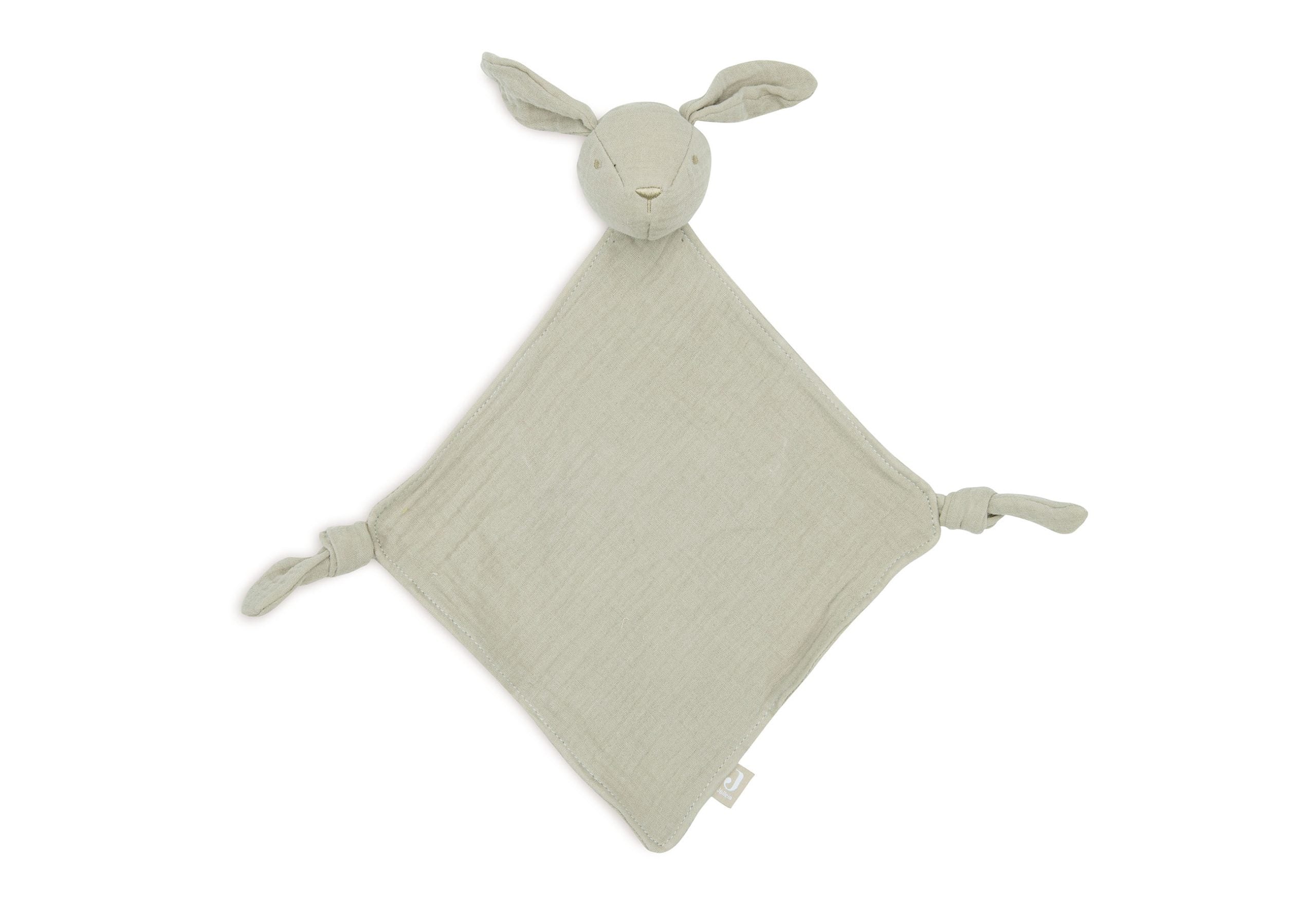 Speendoekje bunny olive green