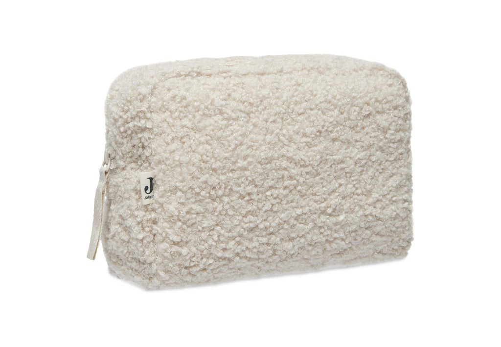 Jollein etui boucle teddy naturel
