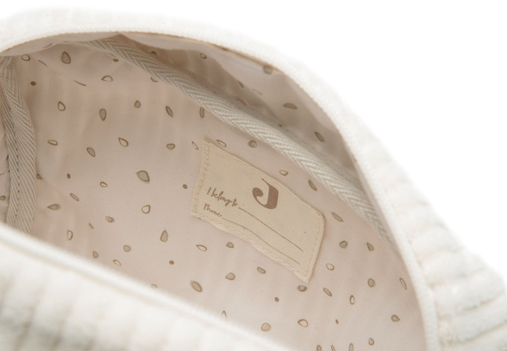 Etui cloudy rib oatmeal