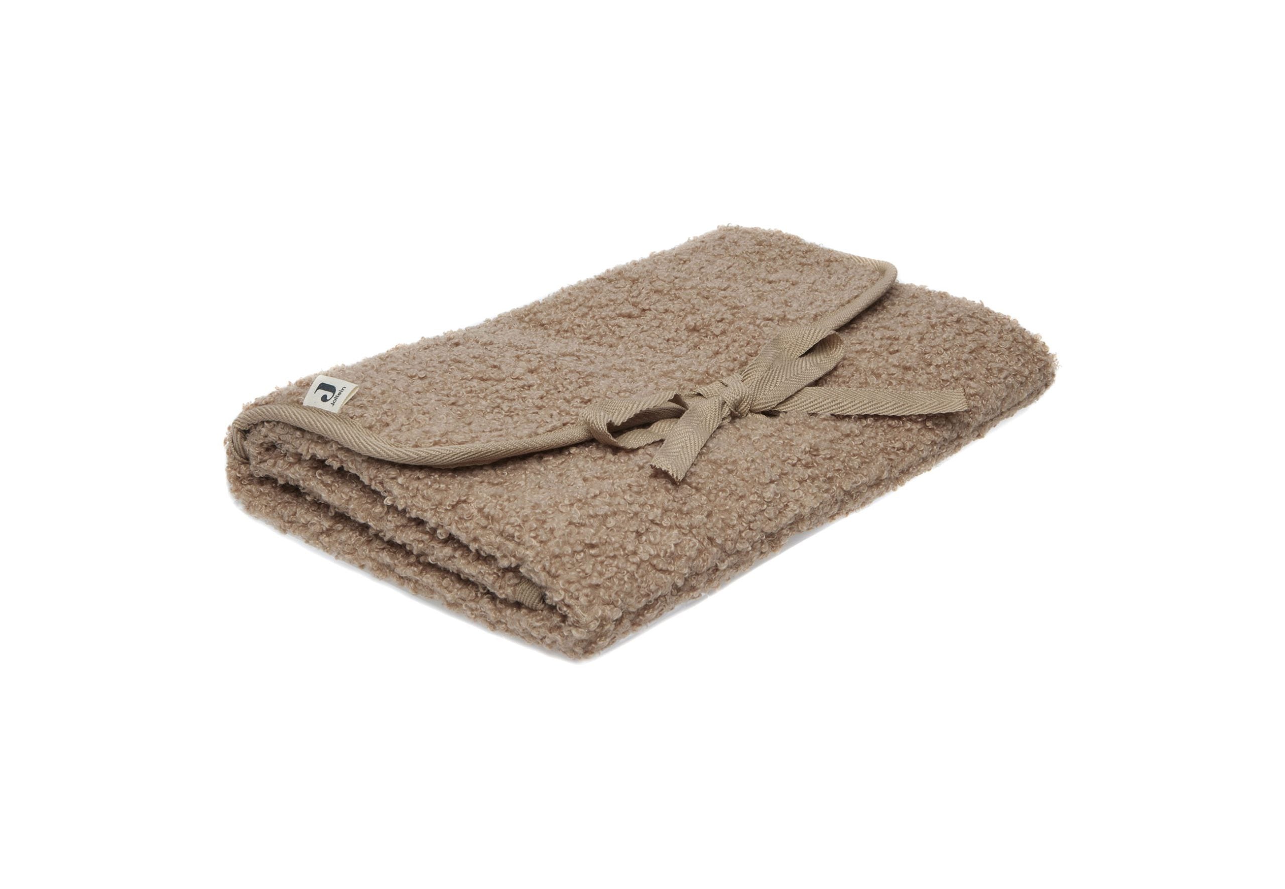 Jollein verschoonmat boucle teddy biscuit