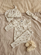 Overslagshirtje kleine bloemetjes