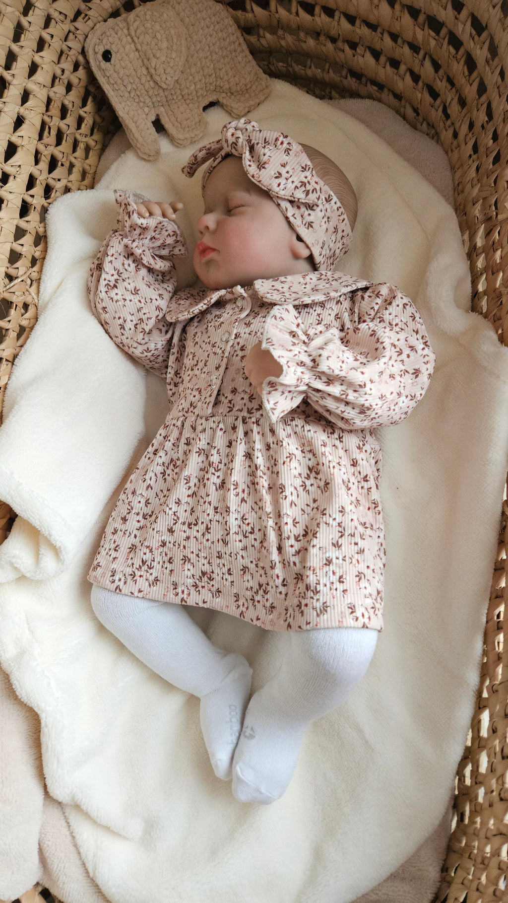 Jurkje rib blossom beige