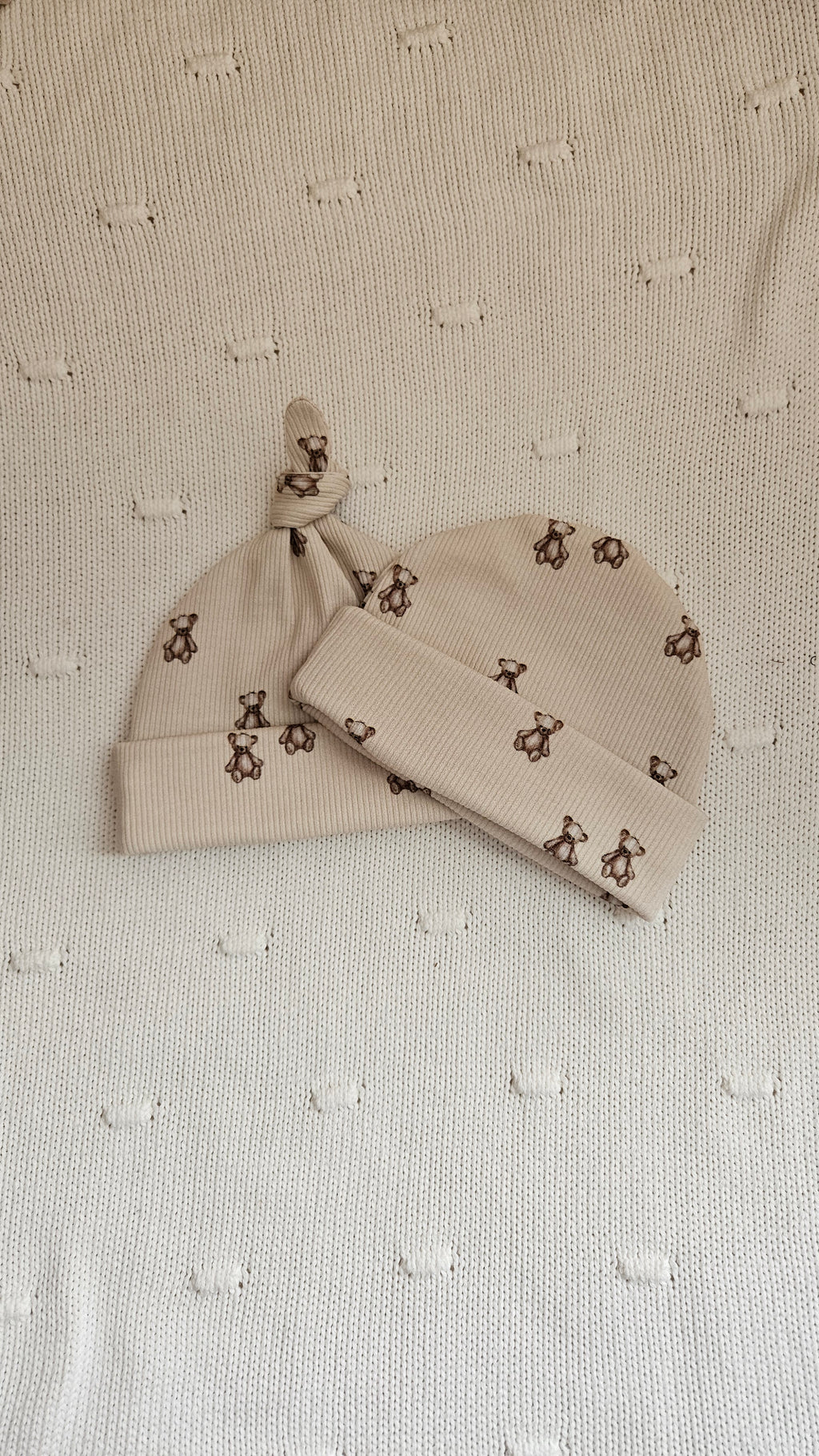 Mutsje rib teddyberen zand