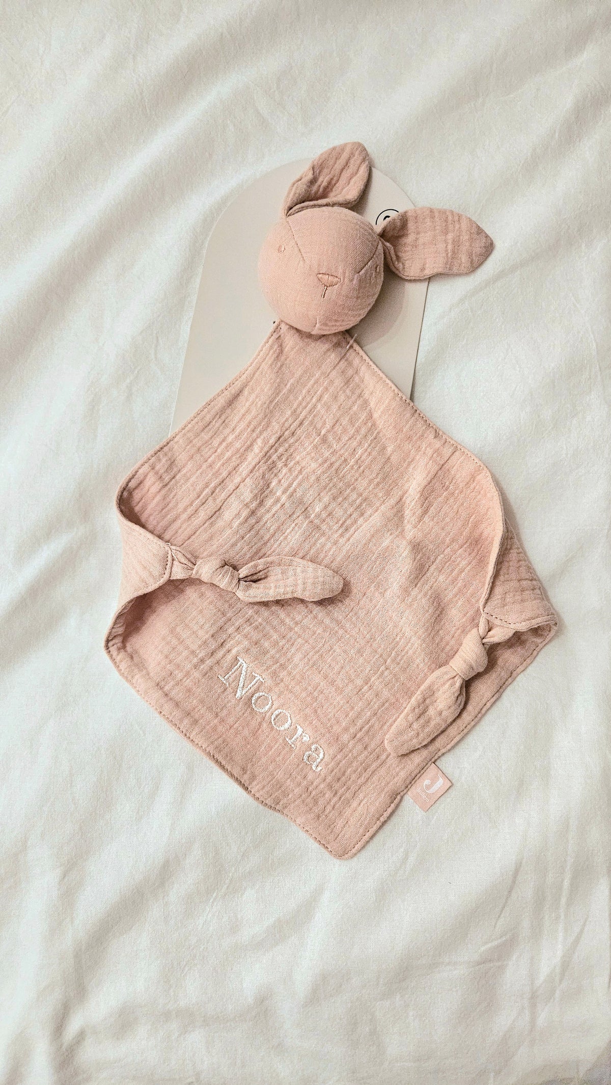 Speendoekje bunny wild rose