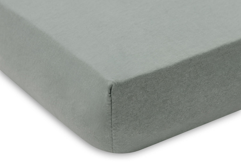 Hoeslaken Jersey Sea Green/Ivory - 2 Stuks