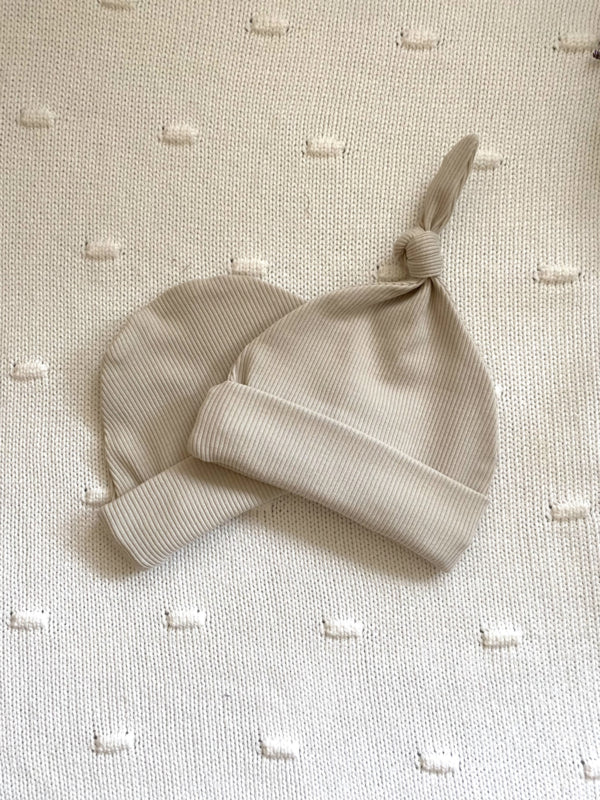 Mutsje rib beige