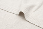 Jollein Wiegdeken 75x100 cm Grain Knit Oatmeal