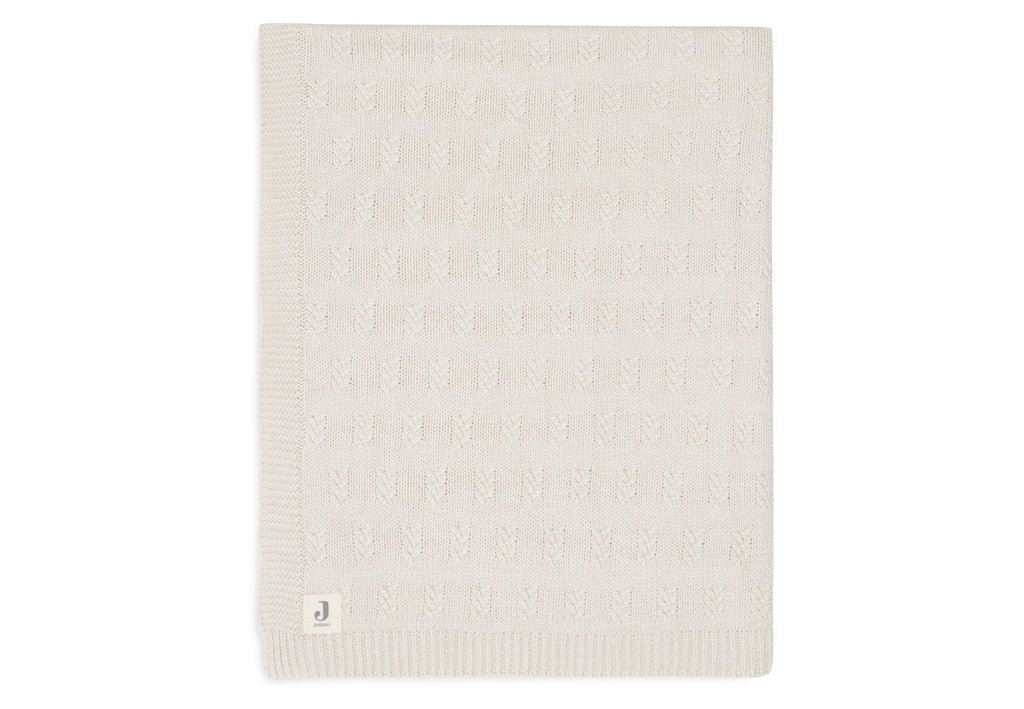 Jollein Wiegdeken Grain Knit Oatmeal
