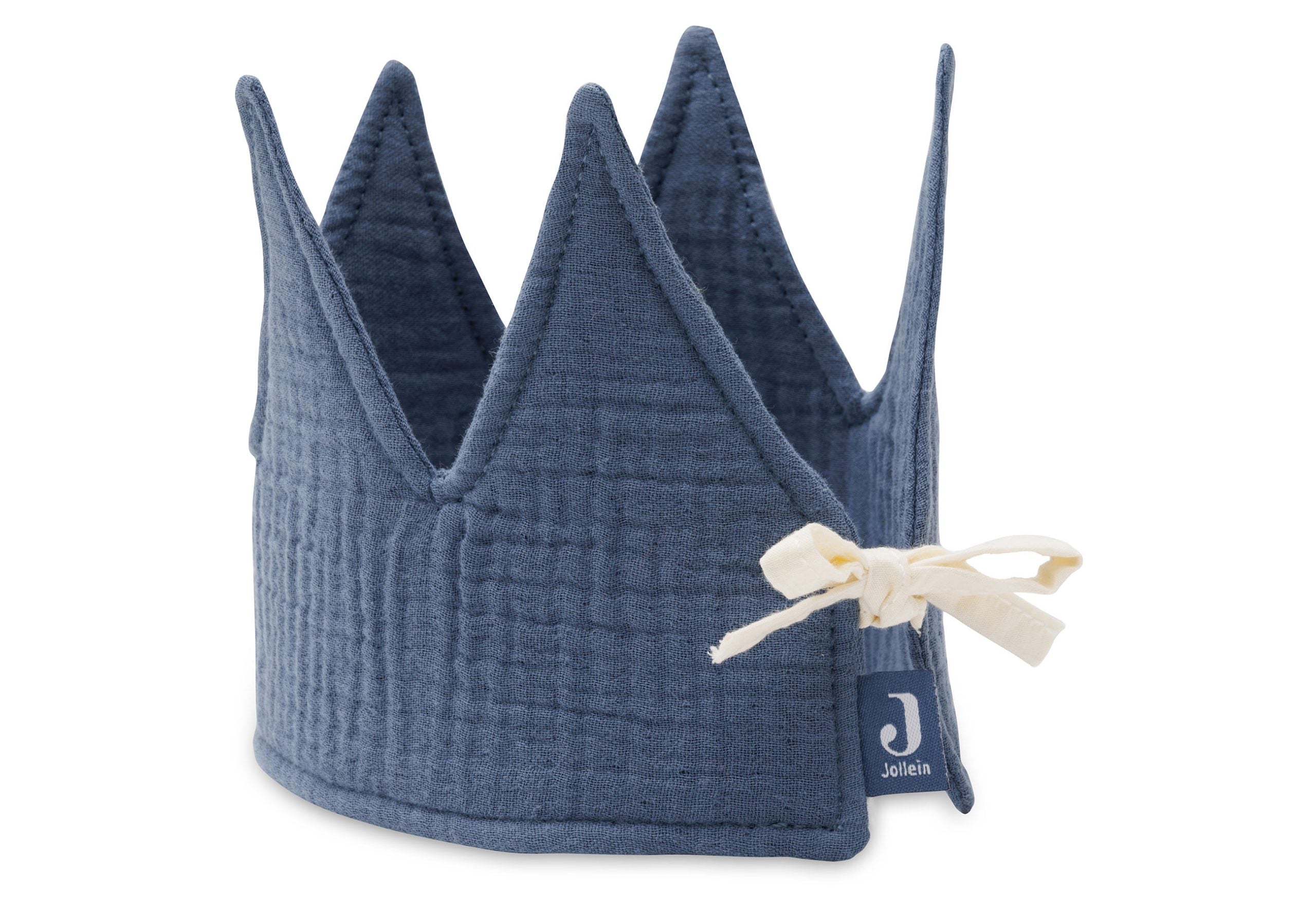 Verjaardag kroon 12x35cm Jeans Blue detail2
