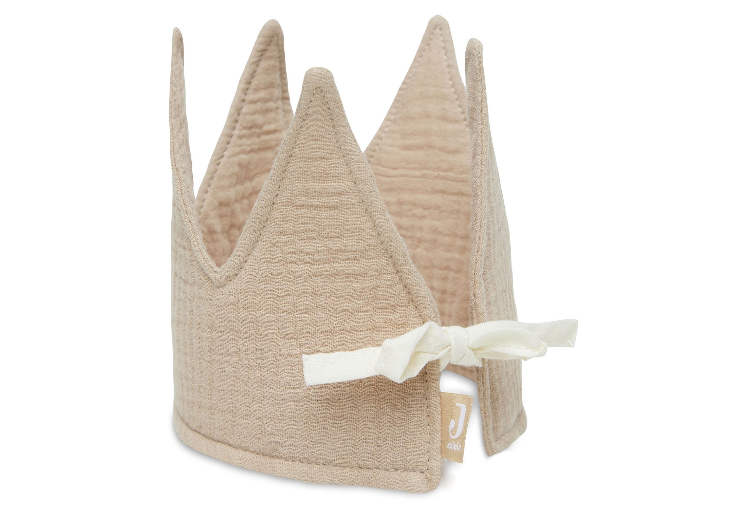 Verjaardag kroon 12x35cm Biscuit