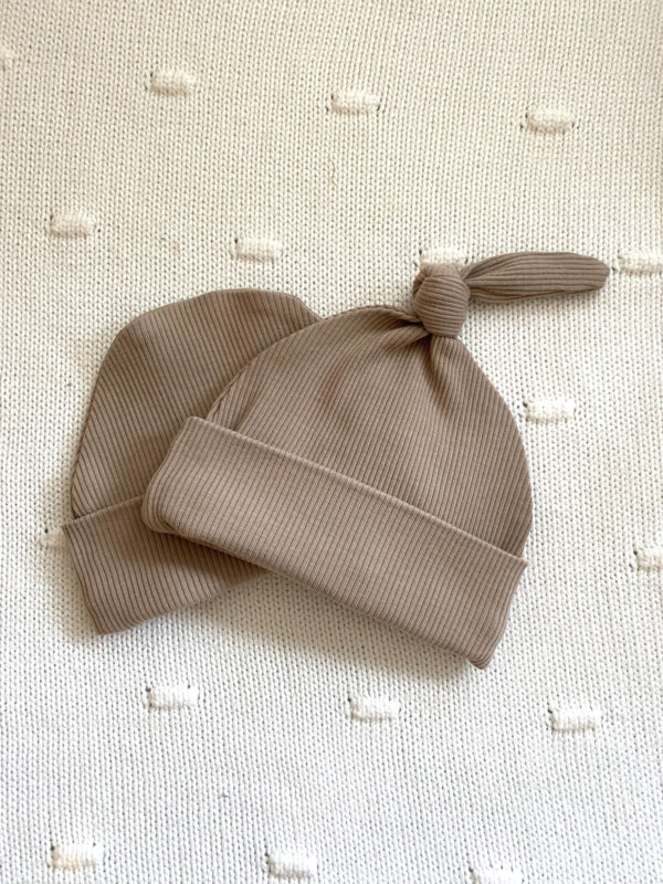 Mutsje rib taupe