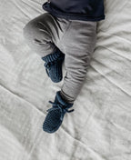 Broekje mini streepje blauw