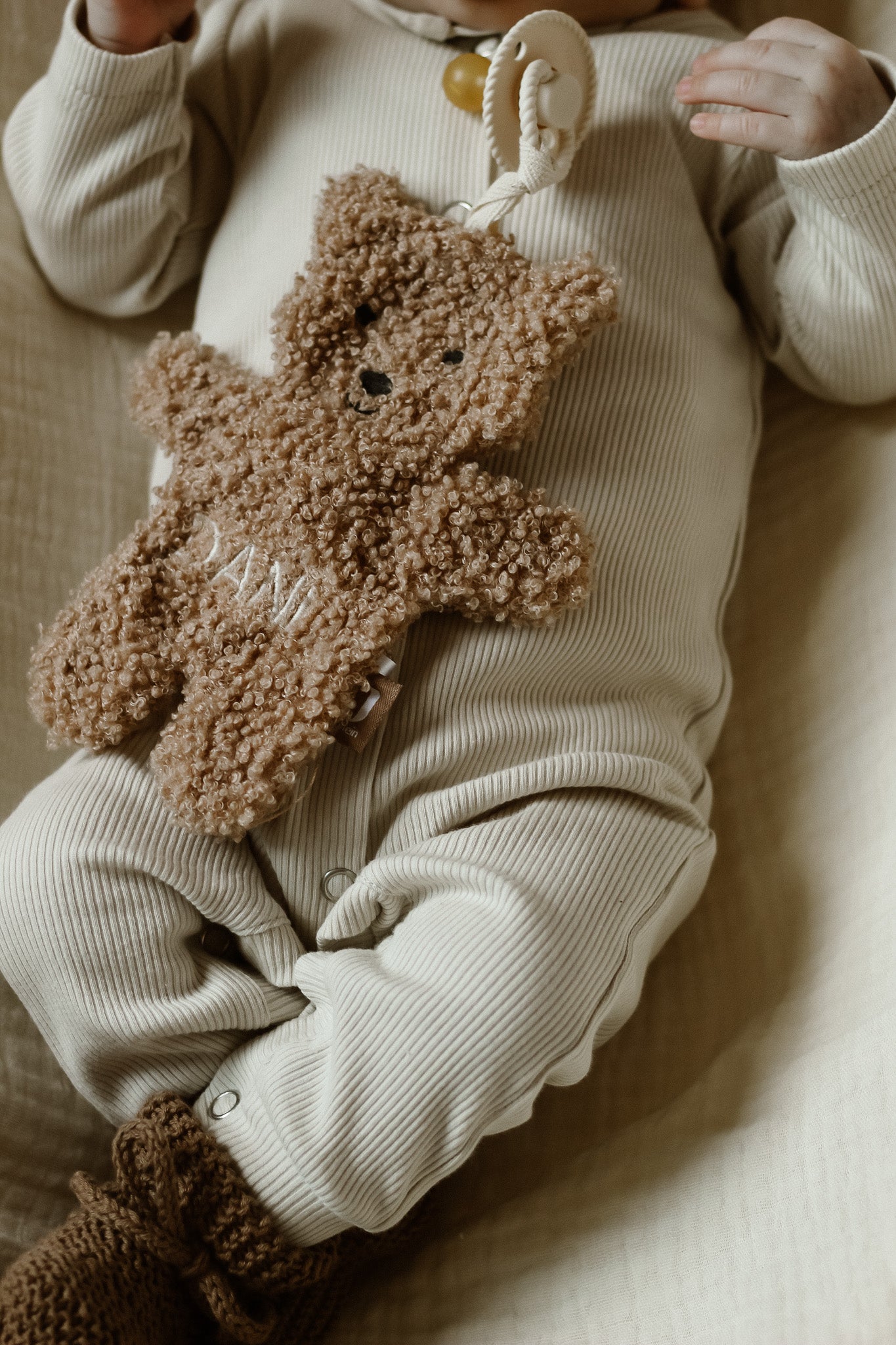Speendoekje teddy bear biscuit