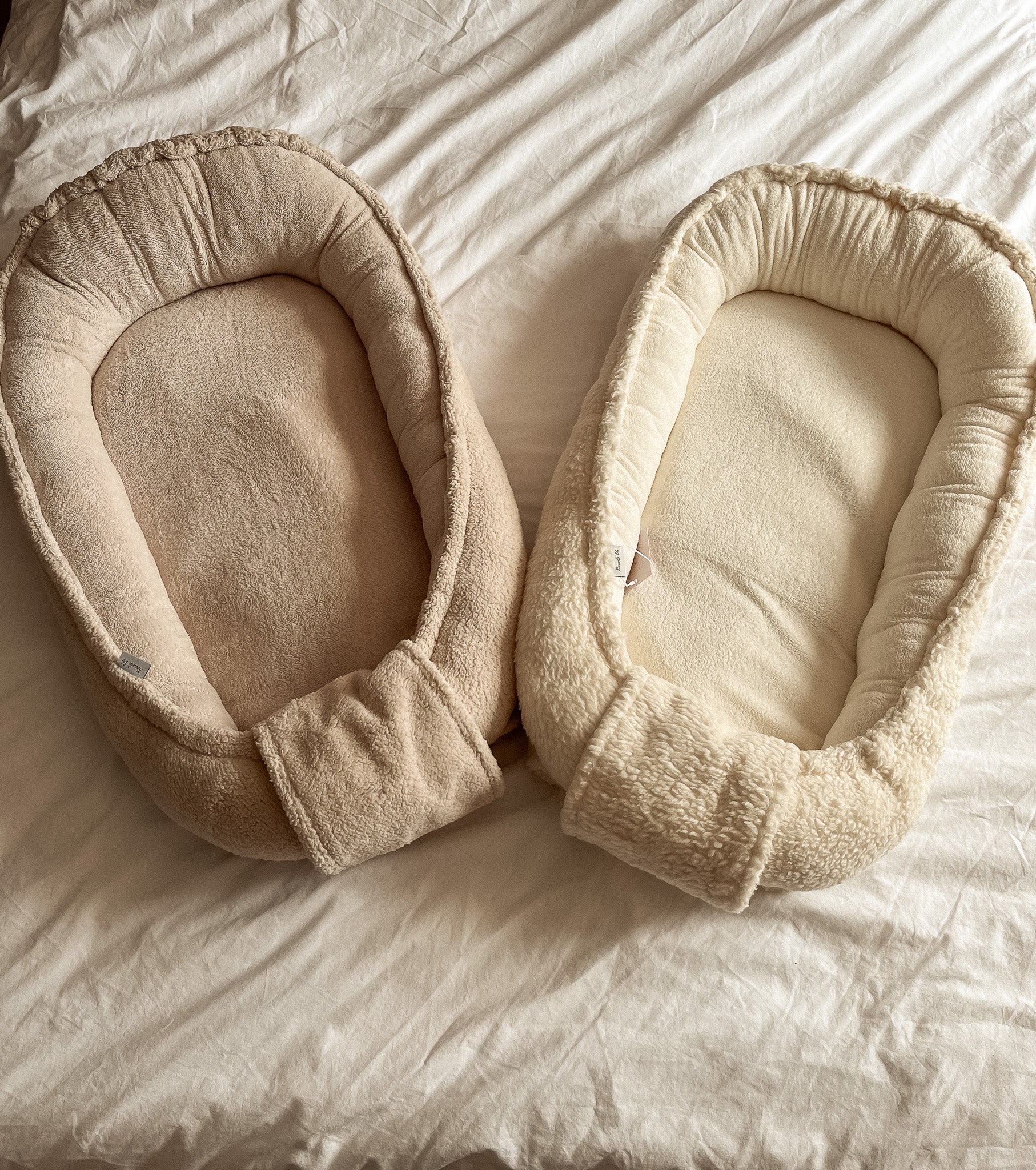Babynest teddy zand