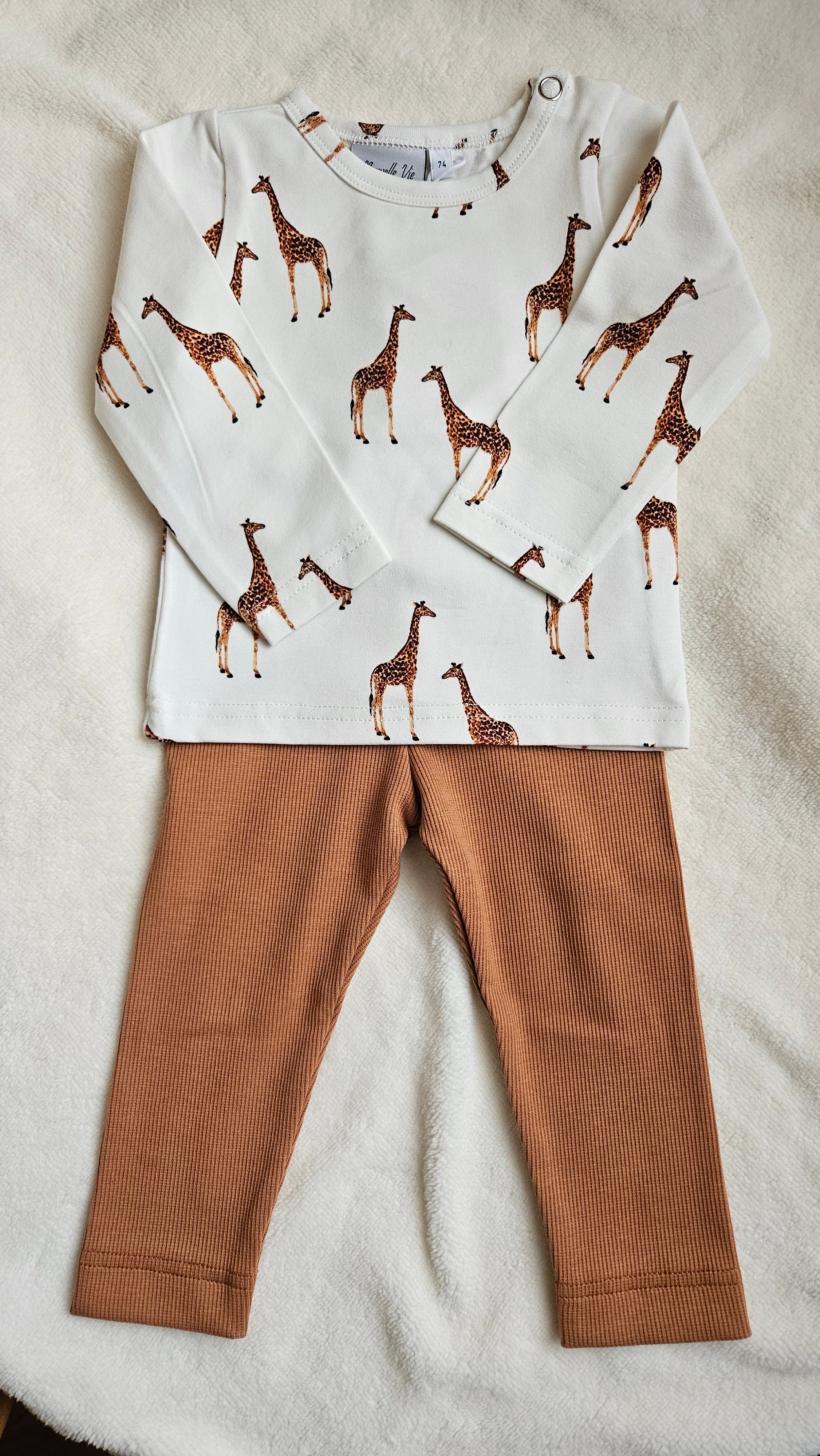 Longsleeve girafjes