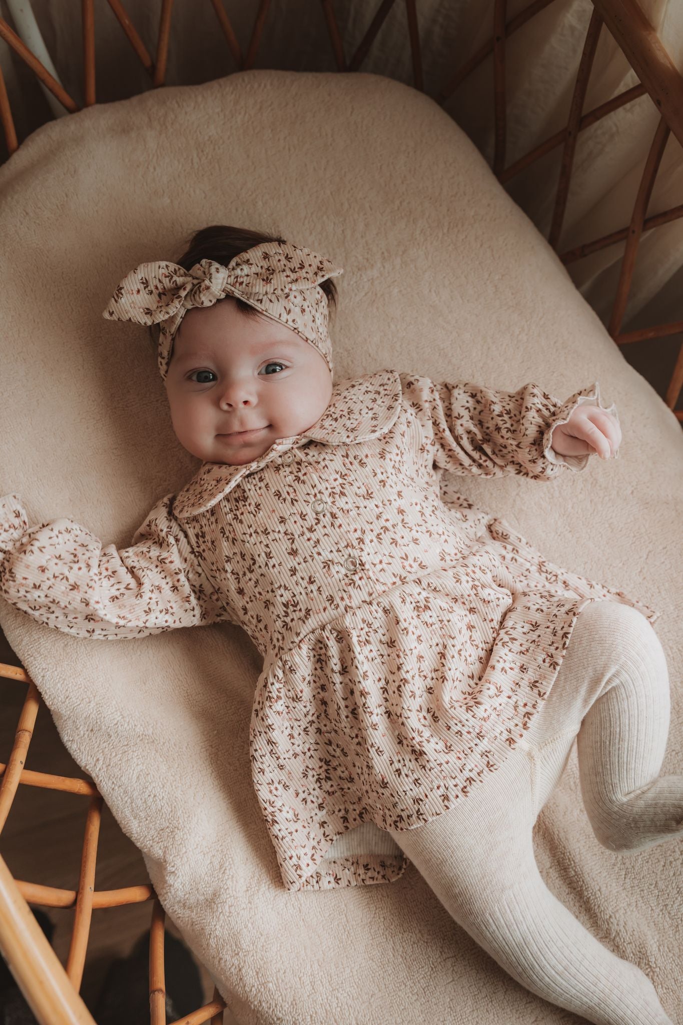 Jurkje rib blossom beige