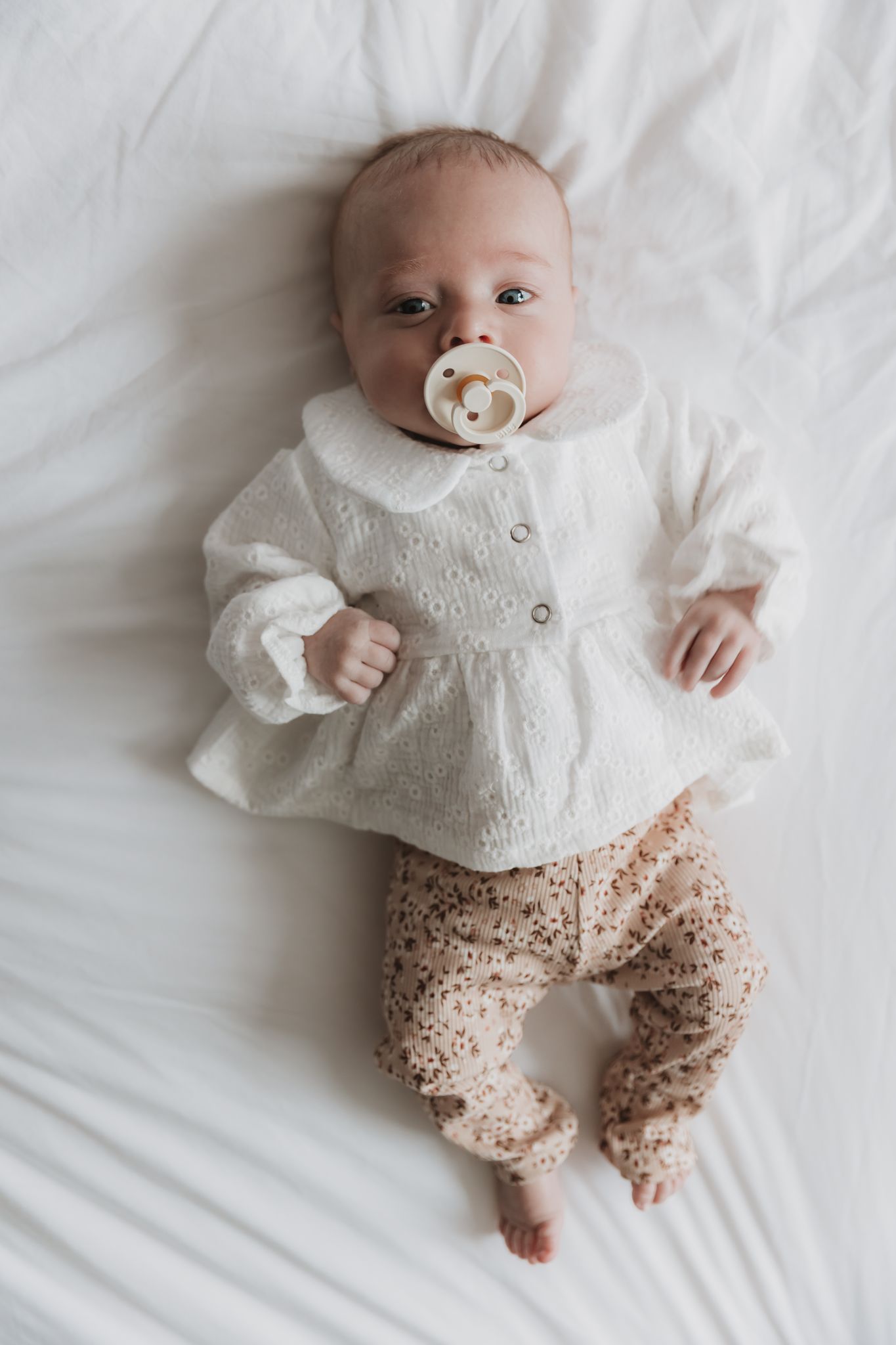 Bloesje millefleurs off white