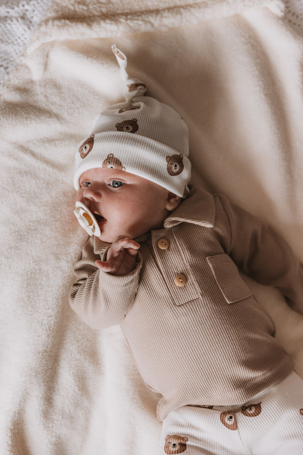 Poloshirtje rib taupe