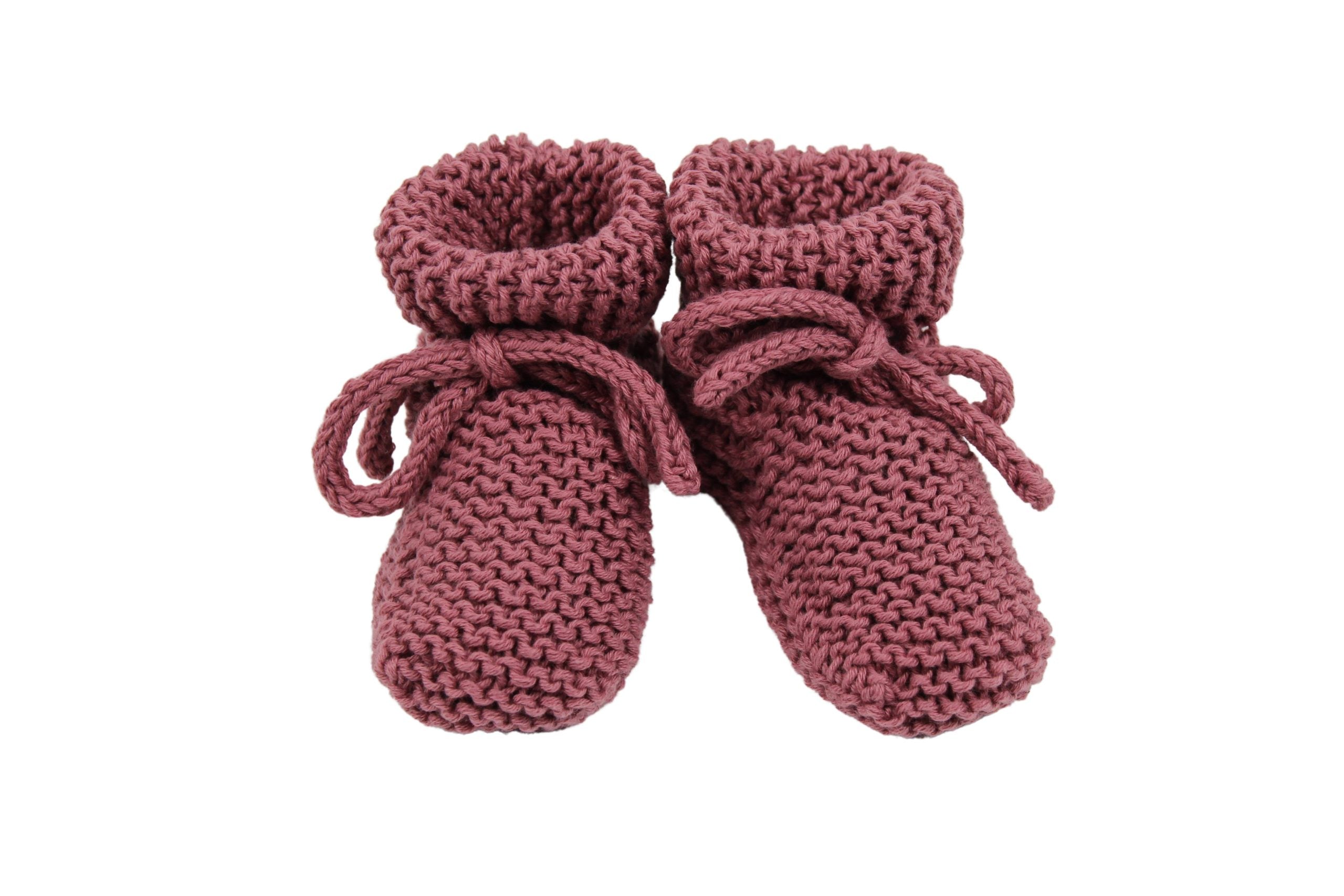 Slofjes mauve baby