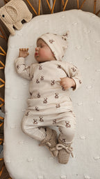 Mutsje rib teddyberen zand