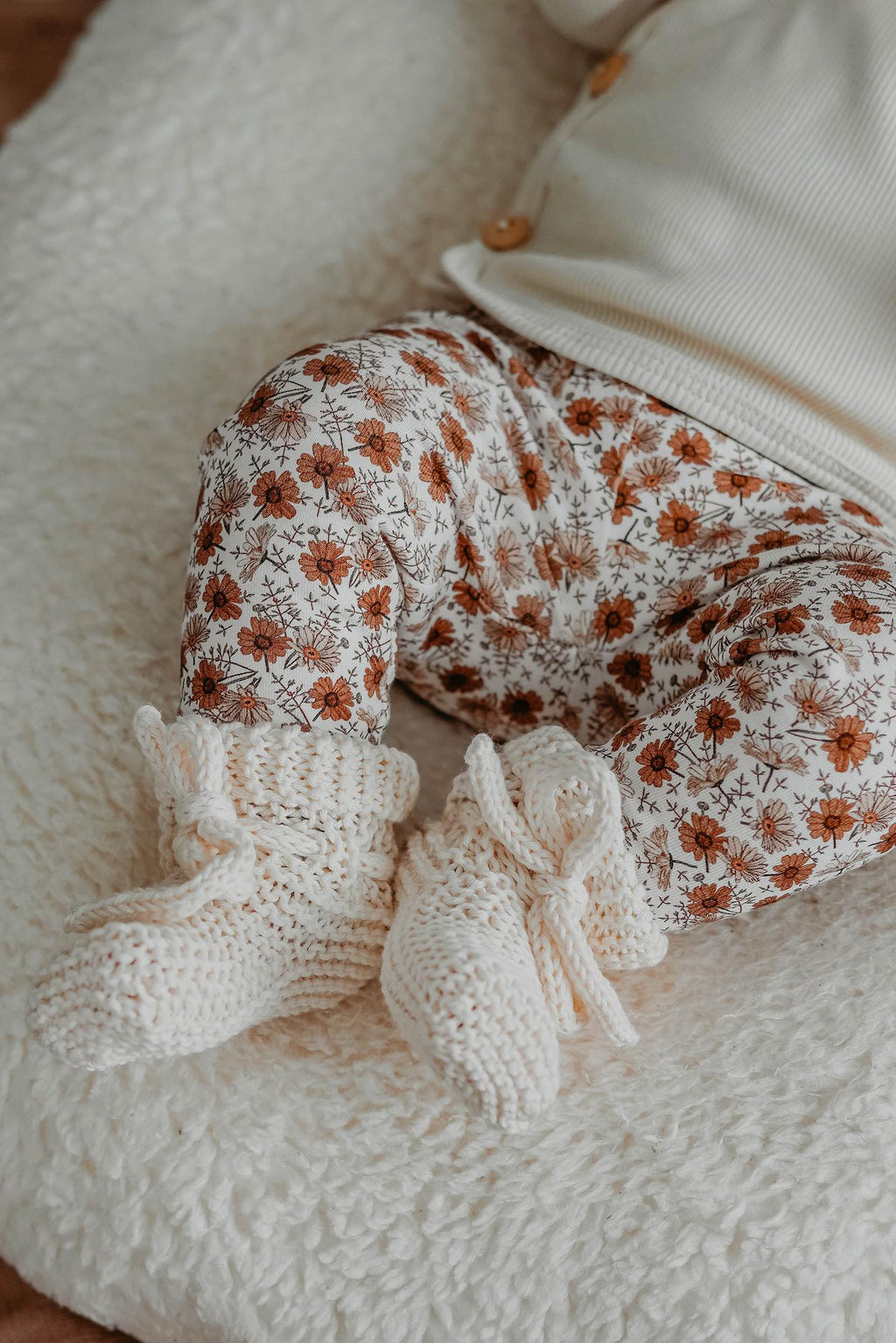 Broekje brown daisy