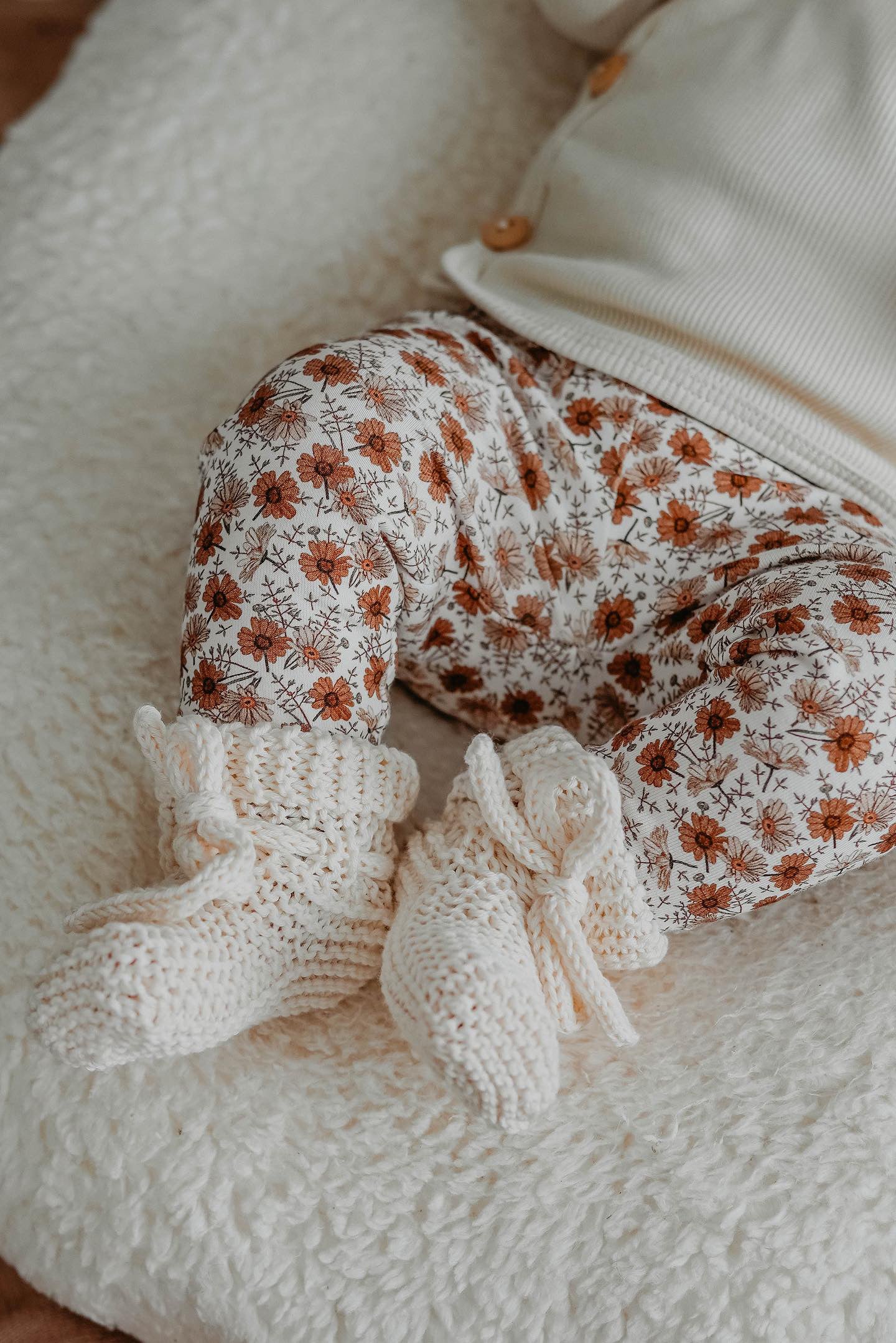 Broekje brown daisy